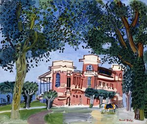 Deauville (paddocken) av Raoul Dufy