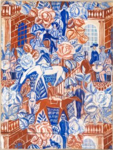 Eleganta kvinnor på Trifle av Raoul Dufy