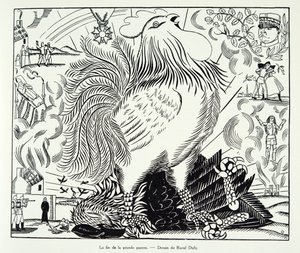 Slutet på första världskriget, ur Histoire de la Troisieme Republique, Vol. I, Political History, utgiven 1933 (litografi) av Raoul Dufy