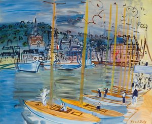 Deauvilles bassäng av Raoul Dufy