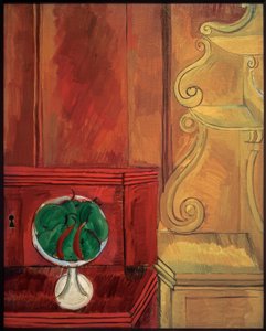 Päronkompott och konsol av Raoul Dufy