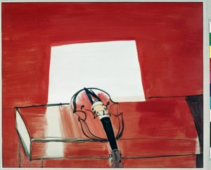 Stilleben med violin av Raoul Dufy