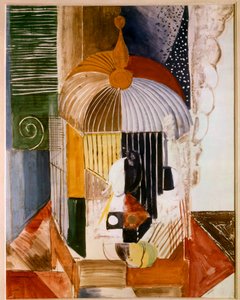 The Bird Cage, 1900-tal (olja på duk) av Raoul Dufy
