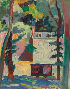 Järnvägsvagnen; Le petit wagon av Raoul Dufy