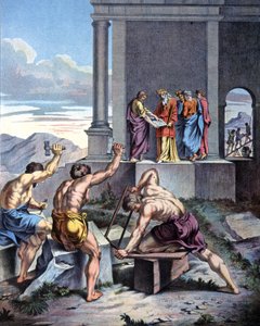 Bau des Tempels von Salomo