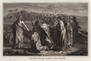 Raphael cartoon: Christ