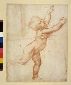 Barnstudie (teckning) av Raphael
