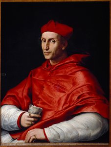 Porträtt av Bernardo Dovizi da Bibbiena av Raphael
