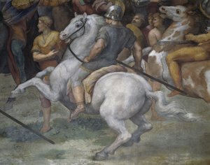 Das Treffen von Leo dem Großen und Attila