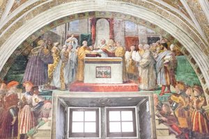 Leo III:s ed, eldrummet i borgo