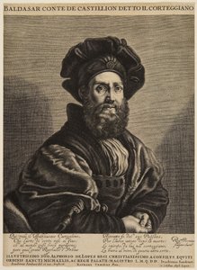 Balthasar, greve Castiglioni (Le Blanc III, nr 17; Andresen II, nr 3) av Raphael