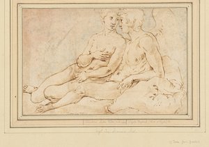 Amor och psyke, ca 1540. av Raphael