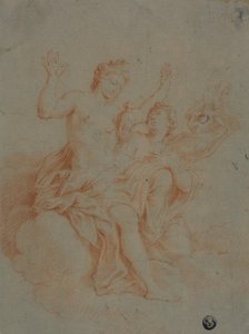 Psyche presenterar vattenproppen för Venus av Raphael