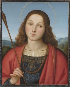 Sankt Sebastian, ca 1501-1502 av Raffaello Sanzio Raphael
