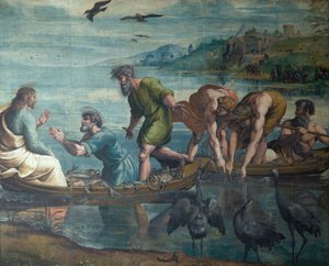 The Miraculous Draft of Fishes av Raphael