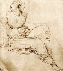 Muse Erato av Raffaello Sanzio Raphael