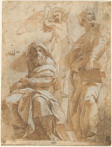 Profeterna Hosea och Jona av Raphael