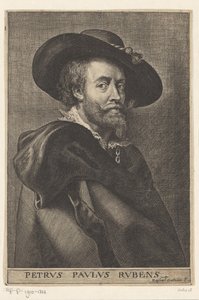 Porträtt av Peter Paul Rubens Peter Paul Rubens (titel på objekt) av Raphael Custos