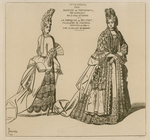 Dräkter från 1694-5 av Raphael Jacquemin