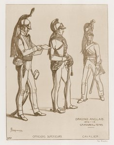 Engelska dragoner, 1814-15