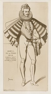 Henrik III, kung av Frankrike, 1580-89