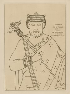 Henrik I, kung av Frankrike, 1031-1060 av Raphael Jacquemin