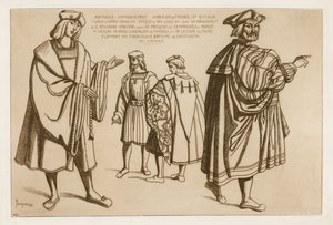 Adelsmän i Frankrike och Italien i början av 1500-talet