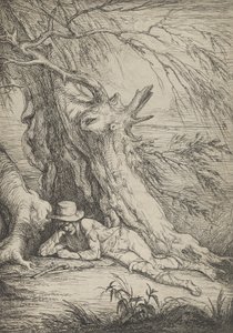Bandit under ett träd, 1795-1801.