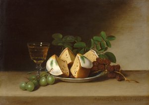 Stilleben med kaka, 1818.