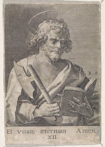 Aposteln Mattias Kristus, Maria och de tolv apostlarna (serietitel)