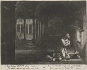 Sankt Paulus av Latros Eremiternas dygdiga liv (serietitel) Trophaeum vitae solitariae (serietitel)