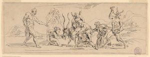 Bacchanalia med en get