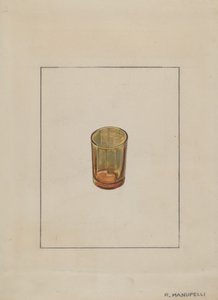 Bärnstensfärgat glas