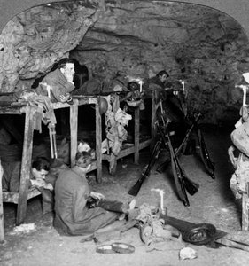 Labyrinten, Arras, Frankrike, första världskriget, 1916-1918.