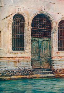 En renässansdörr, Venedig, c1903 av Reginald Barratt