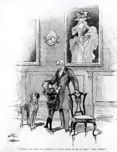 Illustration för Little Lord Fauntleroy (gravyr)
