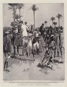 En engelsman i Egypten, Garrison Amusements (lito) av Reginald Thomas Cleaver