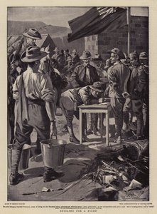 Spoiling for a Fight (litografi) av Reginald Thomas Cleaver