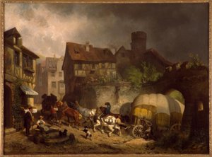 R.Braun, Schwabisk byscen av Reinhold Braun