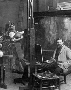 Sir Frank Brangwyn 1867-1956, walesisk konstnär, 1911-1912.