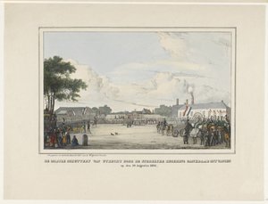 Mobile Gun of Utrecht togs emot tacksamt av kommunstyrelsen. den 19 augusti 1834 (titel på objektet)