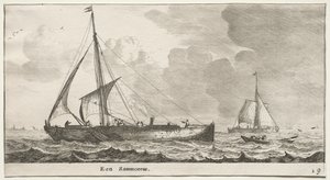 Ships of Amsterdam: A Merchantman. av Reinier Nooms