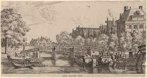 Färjan till Naarden (The Naerder Ferry) av Reinier Nooms, called Zeeman