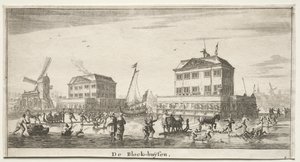 Olika fartyg och utsikter över Amsterdam (Verscheÿde Schepen en Gesichten van Amstelredam), del III: De Block-huÿsen