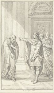 Alexander Severus och Arabinus av Reinier Vinkeles (I)