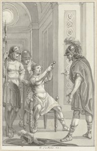 De dood van Gemellus av Reinier Vinkeles (I)