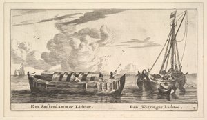 En Amsterdams tändare och en Wieringer, 1600-talet.