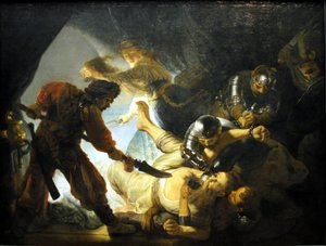 Samsons förblindning av Rembrandt