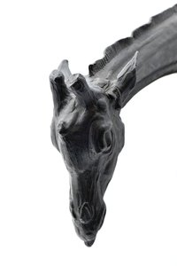 Stor giraff med sänkt huvud, modellerad 1909-10, gjuten före 1913 (brons) (se även 3084917-43) av Rembrandt Bugatti