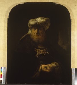 En man i orientalisk kostym, cirka 1639 (olja på träpanel) av Rembrandt Harmensz. van Rijn